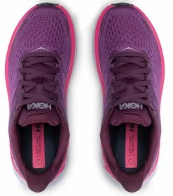 HOKA Women's Clifton 8 - Grape Wine/Beautyberry (1119394-GWBY) -Darn Tough Shop 05 0000301130147 sw