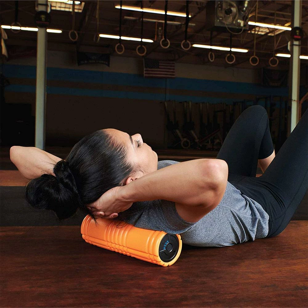 Trigger Point TriggerPoint Grid Vibe Plus Foam Roller - Orange (03339) 6 Trigger Point TriggerPoint Grid Vibe Plus Foam Roller - Orange (03339) - Image 4