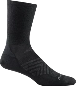 Darn Tough Men's Stride Micro Crew Ultra-Light Running Sock - Black (1035-BLACK)