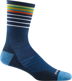 Darn Tough Men's Stride Micro Crew Ultra-Light Running Sock - Eclipse (1036)