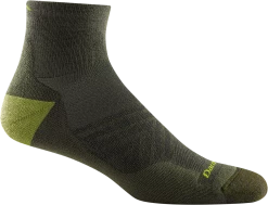 Darn Tough Men's 1/4 Ultra-Light Cushion Running Sock (1040)