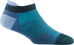 Darn Tough Women's No Show Ultra-Lightweight Running Sock -Darn Tough Shop 1043 Baltic