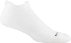 Darn Tough Men's Coolmax No-Show Ultra-Light Cushion Running Sock (1054) 4 Darn Tough Men's Coolmax No-Show Ultra-Light Cushion Running Sock (1054) -Darn Tough Shop 1054 White