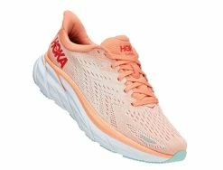 HOKA Women's Clifton 8 - Cantaloupe/Silver Peony (1119394-CSPY) 4 HOKA Women's Clifton 8 - Cantaloupe/Silver Peony (1119394-CSPY) -Darn Tough Shop 1119394 CSPY 1