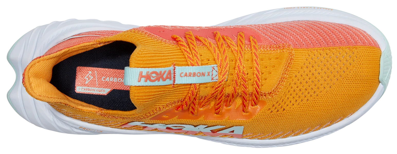 HOKA Women's Carbon X 3 - Radiant Yellow/Camellia (1123193-RYCM) HOKA Women's Carbon X 3 - Radiant Yellow/Camellia (1123193-RYCM) -Darn Tough Shop 1123193 RYCM 5