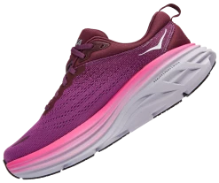 HOKA Women's Bondi 8 -Darn Tough Shop 1127952 BGWN 4