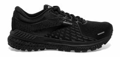 Darn Tough Shop 21 Brooks Women's Adrenaline GTS 21 Wide (D) - Black/Black/Ebony (1203291D020)