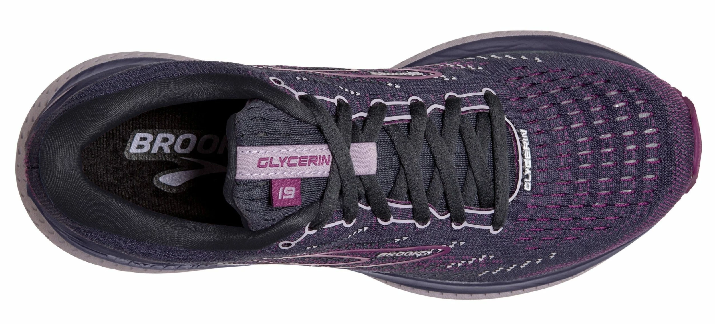 Brooks Women's Glycerin 19 - Ombre/Violet/Lavender (1203431B572) 6 Brooks Women's Glycerin 19 - Ombre/Violet/Lavender (1203431B572) - Image 4