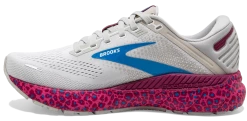 Brooks Women's Adrenaline GTS 22 - White/Oyster/Brilliant (1203531B160) -Darn Tough Shop 120353 160 M Adrenaline GTS 22