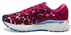Brooks Women's Adrenaline GTS 22 - Magenta/White/Raspberry (1203531B568) -Darn Tough Shop 120353 568 M Adrenaline GTS 22