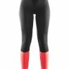 Craft Women's Brilliant Thermal Tight - Black/Crush (1903606-9410) -Darn Tough Shop 1903606 9410 Brilliant Thermal Tights F Preview