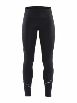 Craft Women's Lumen Urban Run Tight - Black/Silver (1907714-999926)