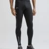 Craft Men's ADV Essence Warm Tight - Black (1909604-999000) -Darn Tough Shop 1909604 999000 ADVEssenceWarmTights Closeup1