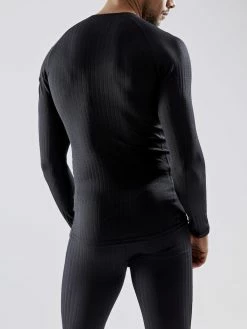 Craft Men's Active Extreme X Baselayer - Black (1909679-999000) -Darn Tough Shop 1909679 999000 ActiveExtremeXCNLS Closeup2 Preview