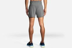 Brooks Men's Sherpa 5" 2-IN-1 Short -Darn Tough Shop 211331 015 MB Sherpa 5in 2in1 Short
