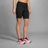 Brooks Women's Greenlight 7" Short Tight - Black (221348001) -Darn Tough Shop 221348 001 mf Greenlight 7in Short Tight CFF19