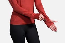 Brooks Women's Dash Half Zip (221433) -Darn Tough Shop 221433 699 d2 Dash Half Zip