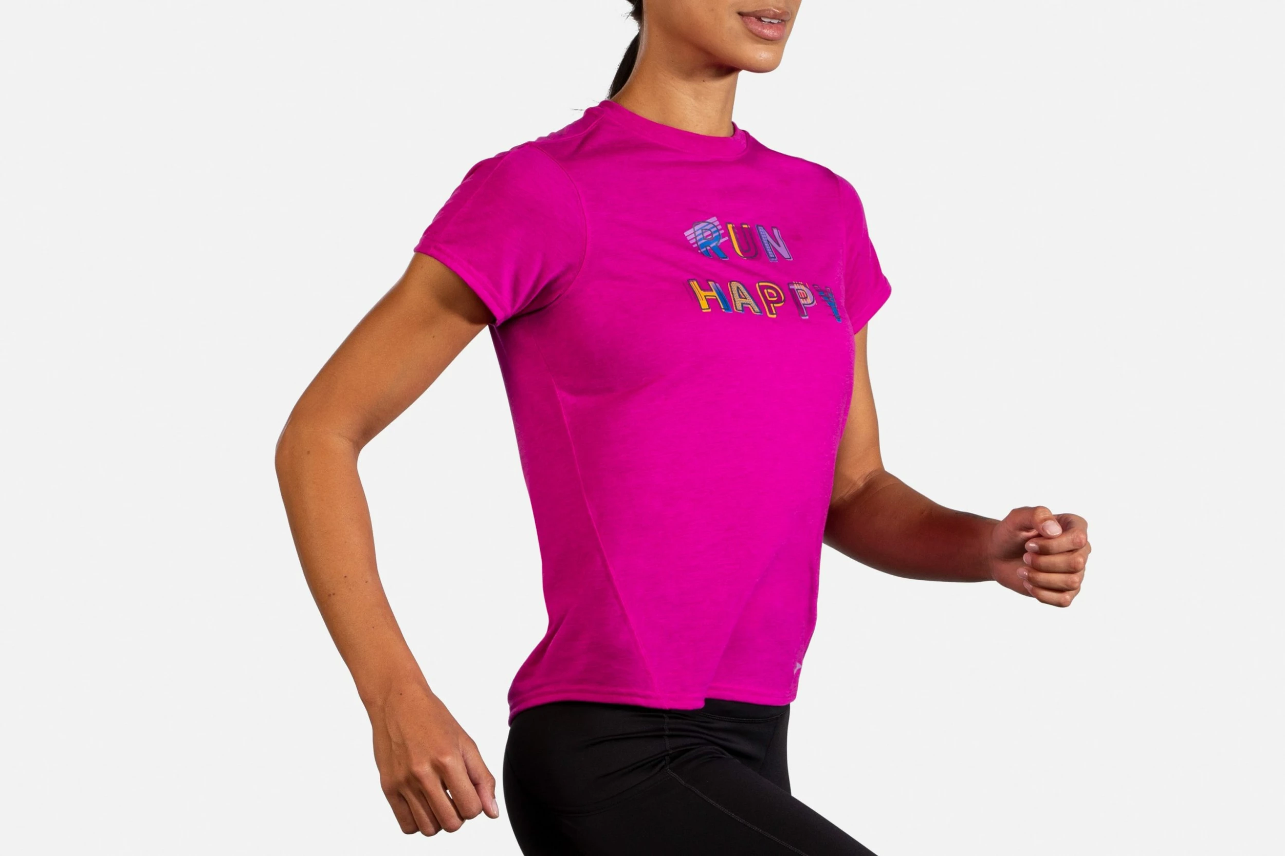 Brooks Women's Distance Graphic Short Sleeve (221469) 12 Brooks Women's Distance Graphic Short Sleeve (221469) - Image 10