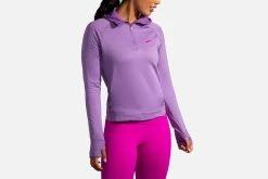 Brooks Women's Notch Thermal Hoodie (221502) -Darn Tough Shop 221502 562 MA Notch Thermal Hoodie
