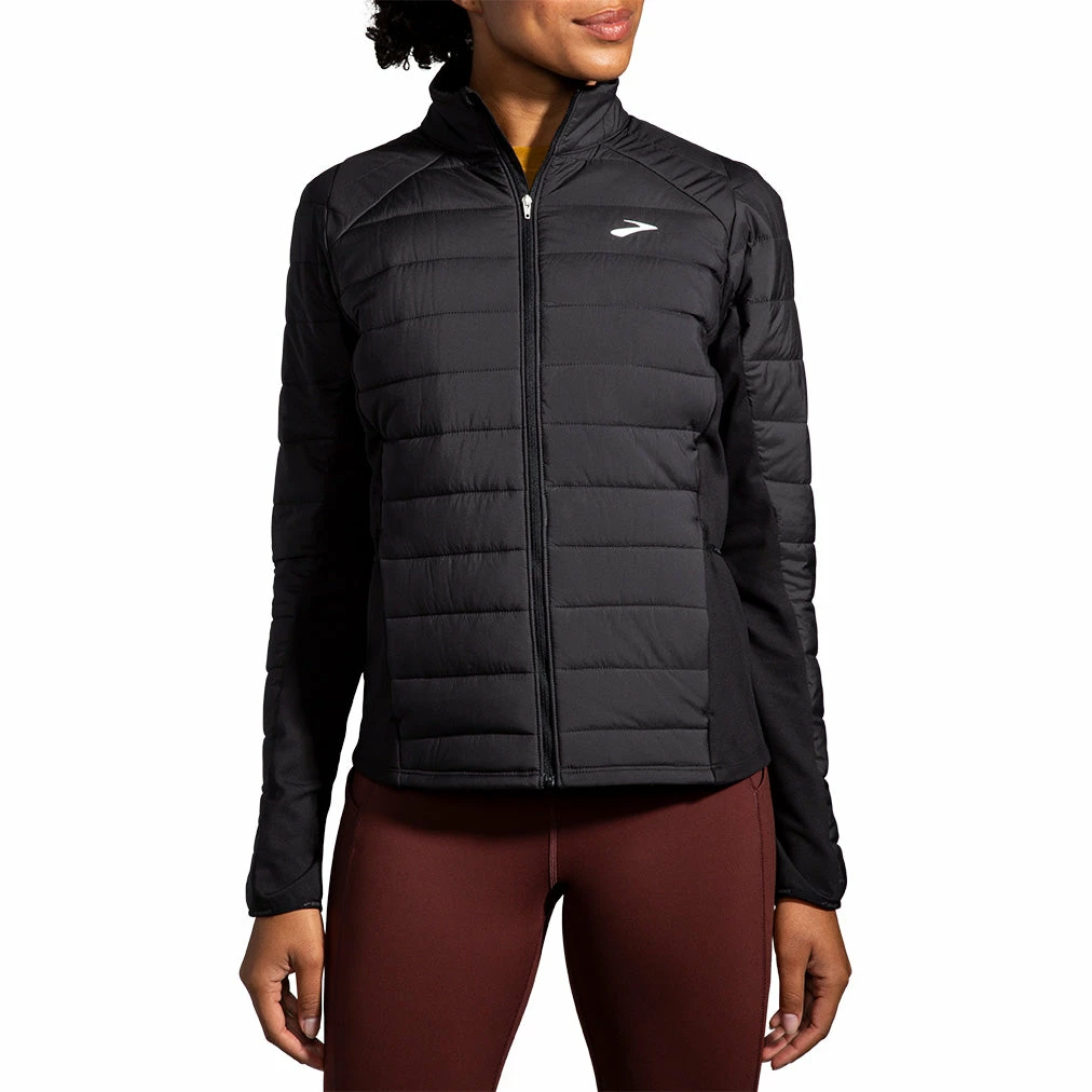 Brooks Women's Shield Hybrid Jacket - Black (221557001) 3 Brooks Women's Shield Hybrid Jacket - Black (221557001)
