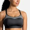 Brooks Women's Dare Racerback Run Bra - Asphalt (350073081) -Darn Tough Shop 350073 081 mf Dare Racerback Run Bra