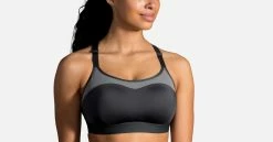 Brooks Women's Dare Racerback Run Bra - Asphalt (350073081)