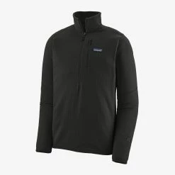Patagonia Men's R1 Fleece Pullover 5 Patagonia Men's R1 Fleece Pullover -Darn Tough Shop 40110 BLK