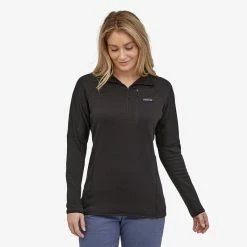Patagonia Women's R1 Pullover - Black (40119BLK)