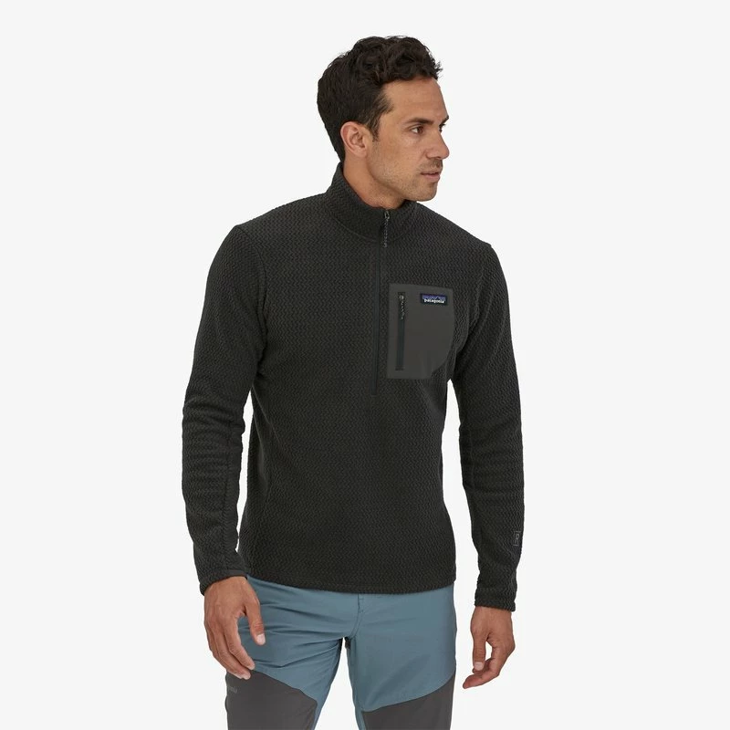 Patagonia Men's R1 Air Zip Neck - Black (40245BLK) 3 Patagonia Men's R1 Air Zip Neck - Black (40245BLK)