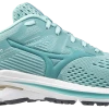 Mizuno Women's Wave Inspire 17 - Eggshell Blue/Dusty Turquoise (411310.5A54) -Darn Tough Shop 411310 5A54 06