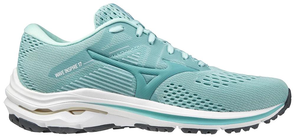 Mizuno Women's Wave Inspire 17 - Eggshell Blue/Dusty Turquoise (411310.5A54) 3 Mizuno Women's Wave Inspire 17 - Eggshell Blue/Dusty Turquoise (411310.5A54)