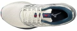 Mizuno Women's Wave Rider 26 - Snow White/Silver (411377.0D73) -Darn Tough Shop 411377 0D73 04