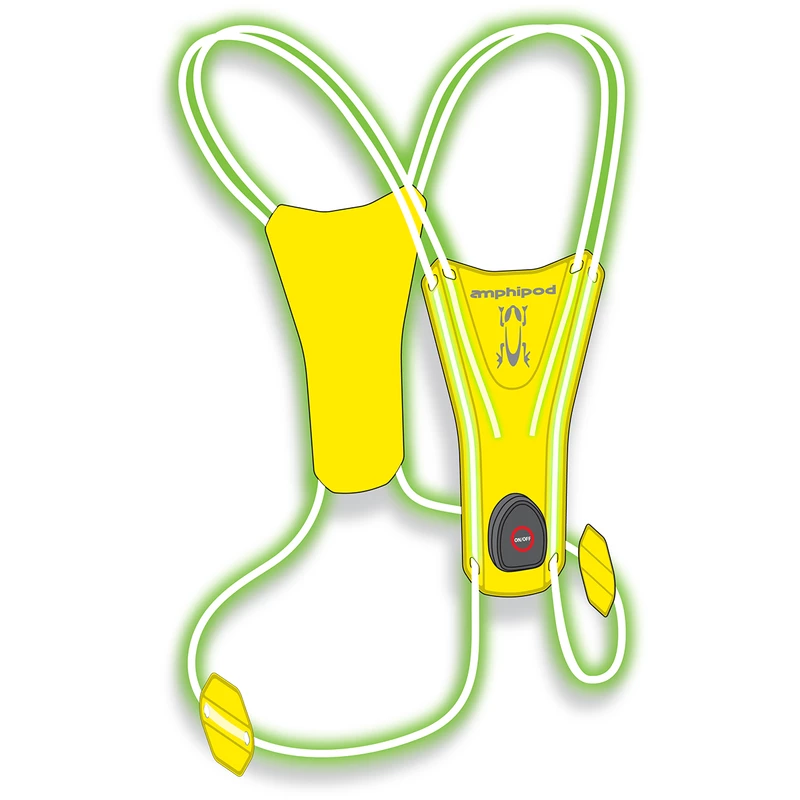 Amphipod Xinglet Optic Beam Lite - Neon Green (457-11) Amphipod Xinglet Optic Beam Lite - Neon Green (457-11) -Darn Tough Shop 457 11 back 01747.1635794224