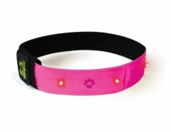 Amphipod Might-Light Flashing Reflective Arm Band - Pink (494)