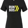 Marathon Sportswear Women's RUN BOS Relaxed Triblend Short Sleeve Tee (TS-RUNBOS-6413) -Darn Tough Shop 6413 ab z FF