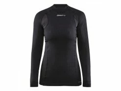 Craft Women's Active Extreme X CN Long Sleeve - Black (1909673-999000) 9 Craft Women's Active Extreme X CN Long Sleeve - Black (1909673-999000) -Darn Tough Shop 76727 15 1909673 999000 active extreme x cn ls front