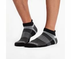 Saucony Inferno 3 Pack Running Socks (M22170) -Darn Tough Shop BlackFeet