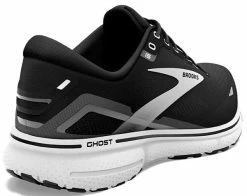 Brooks Women's Ghost 15 -Darn Tough Shop BrooksWomen sGhost15 Black BlackenedPearl White 1