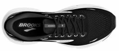 Brooks Women's Ghost 15 -Darn Tough Shop BrooksWomen sGhost15 Black BlackenedPearl White 4