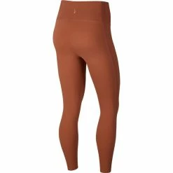 Nike Women's Yoga Luxe 7/8 Tights - Red Bark/Terra Blush (CJ4203-275) -Darn Tough Shop CJ4203 275 PHSBH001