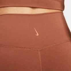 Nike Women's Yoga Luxe 7/8 Tights - Red Bark/Terra Blush (CJ4203-275) -Darn Tough Shop CJ4203 275 PHSYM001