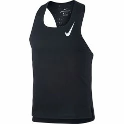 Nike Men's Aeroswift Singlet (CJ7835) -Darn Tough Shop CJ7835 010 PHSFH001