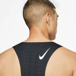 Nike Men's Aeroswift Singlet (CJ7835) -Darn Tough Shop CJ7835 010 PHSYM002