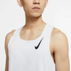 Nike Men's Aeroswift Singlet (CJ7835) -Darn Tough Shop CJ7835 100 PHSYM001