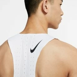 Nike Men's Aeroswift Singlet (CJ7835) -Darn Tough Shop CJ7835 100 PHSYM003
