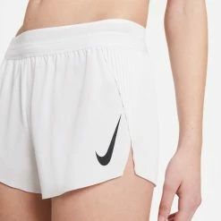 Nike Women's Aeroswift Running Short (CZ9398) 19 Nike Women's Aeroswift Running Short (CZ9398) -Darn Tough Shop CZ9398 100 PHSYM002 JPG HEI 875 WID 875