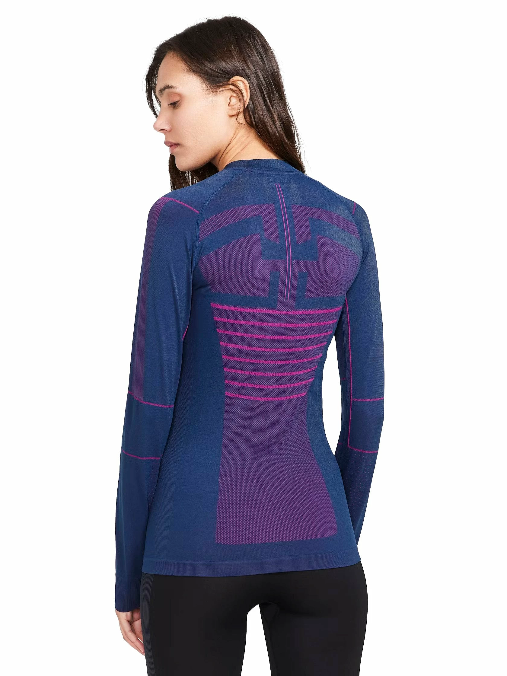 Craft Women's Active Intensity Crewneck Baselayer - Tide/Roxo (1907937-698486) Craft Women's Active Intensity Crewneck Baselayer - Tide/Roxo (1907937-698486) -Darn Tough Shop CraftWomensCrewneckBaselayerTide Roxo3 min