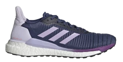 Adidas Women's Solar Glide 19 - Tech Indigo/Cloud White/Purple Tint (EE4333)
