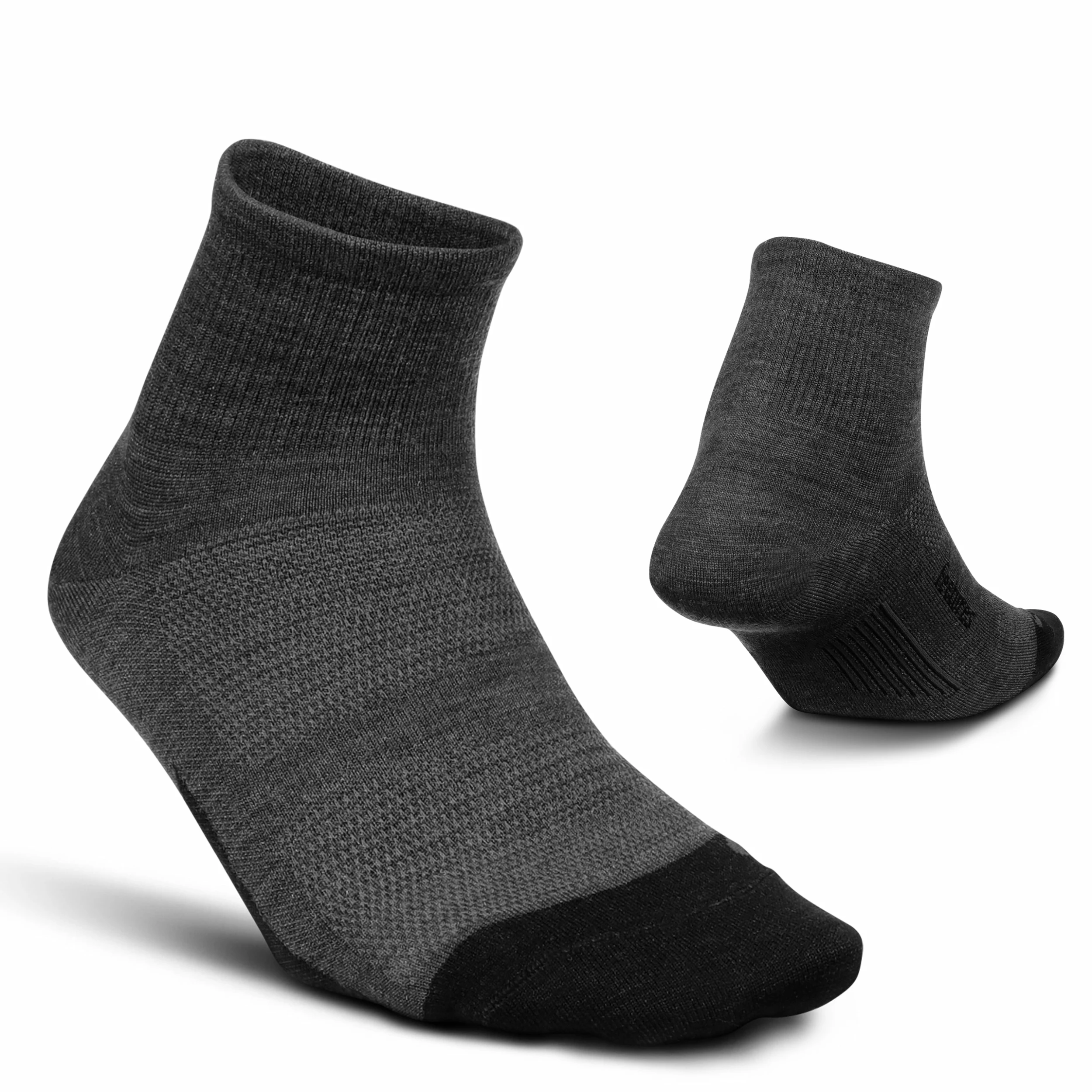 Feetures Merino 10 Cushion Quarter Sock (EM20) Feetures Merino 10 Cushion Quarter Sock (EM20) -Darn Tough Shop EM50163 2