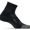 Feetures Elite Light Cushion Quarter Running Sock (E20)